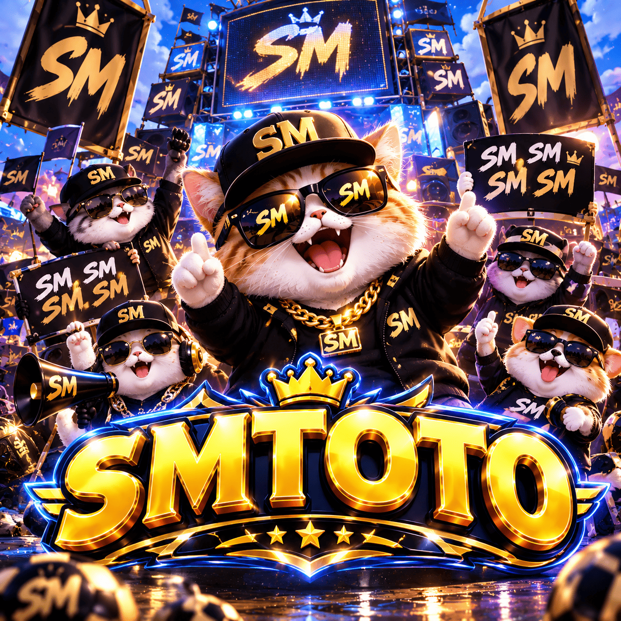 Banner SMTOTO Cyber Blue
